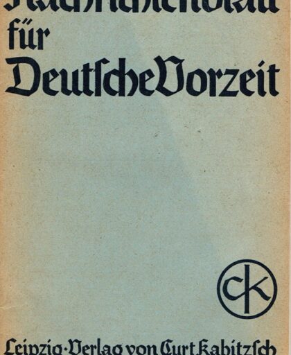 Nachrichtenblatt für deutsche Vorzeit 1938, 4