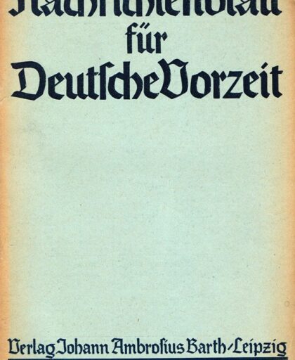 Nachrichtenblatt für deutsche Vorzeit 1942, 11-12