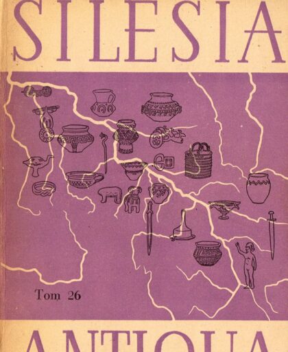 Silesia Antiqua tom 26