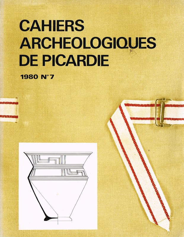 Cahiers archéologiques de Picardie, n°7, 1980