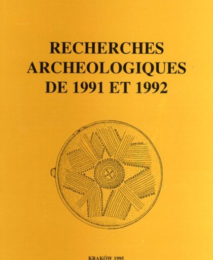 Recherches Archeologiques de 1991 et 1992