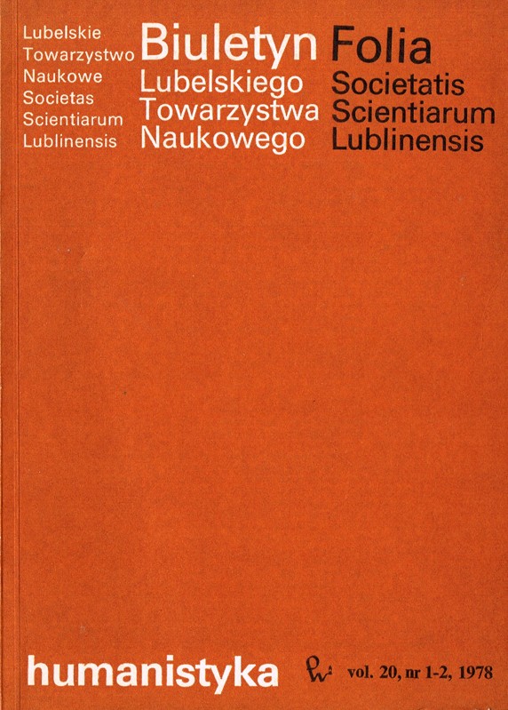 Biuletyn Lubelskiego Towarzystwa Naukowego