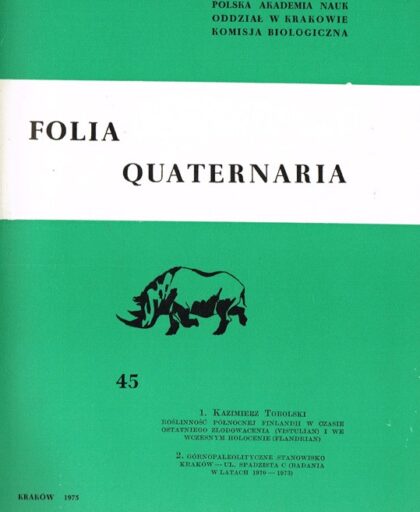 Folia Quaternaria 45/2