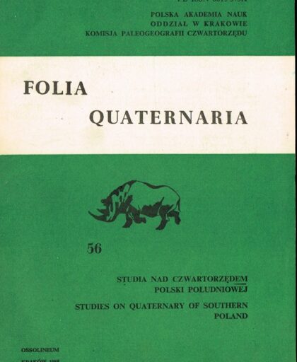 Folia Quaternaria 55