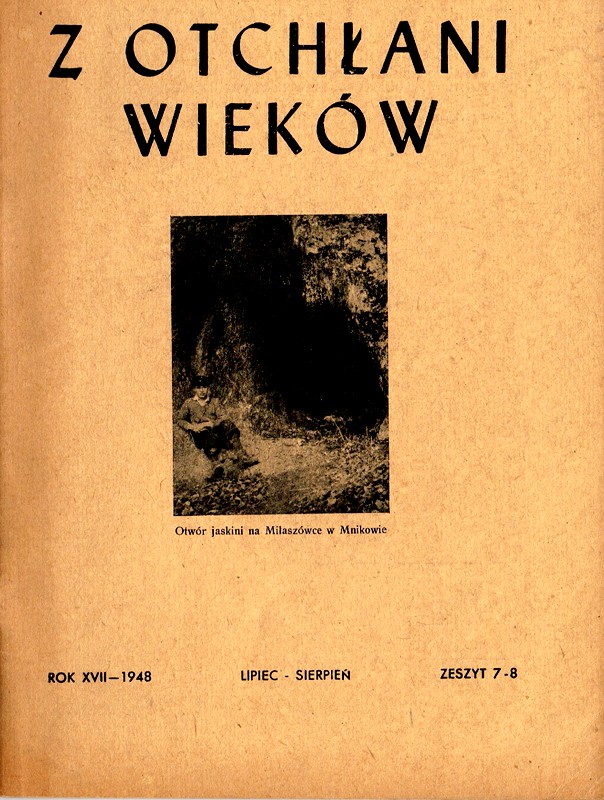 Z otchłani wieków XVII, 1948, zeszyt 7-8