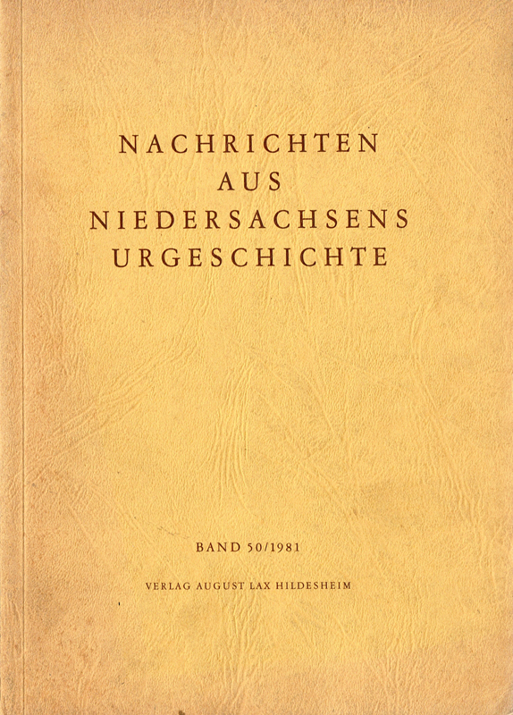 Nachrichten aus Niedersachsens Urgeschichte 50/1981